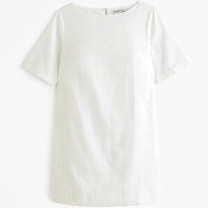 Abercrombie Linen-Blend T-Shirt Dress